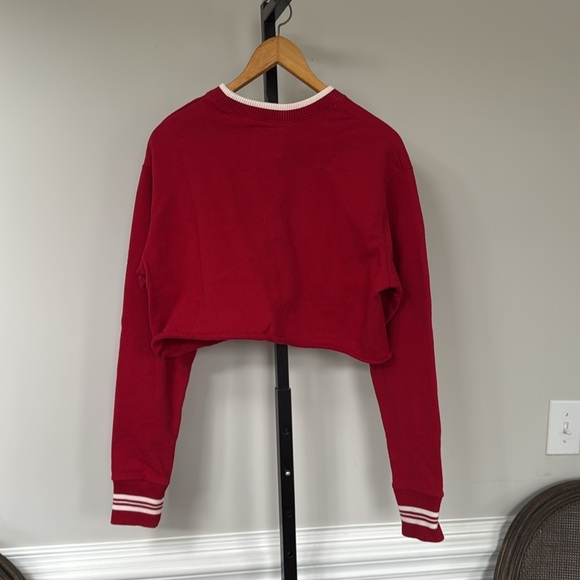 Moussy cropped sweatshirt - Picture 3 of 3